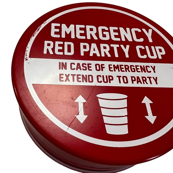 BigMouth Inc. Emergency Red Party Cup. - Picture 10 of 13